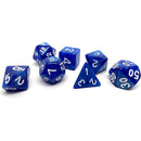 Frost Ward - 7 Piece Polyhedral Dice Set + Dice Bag