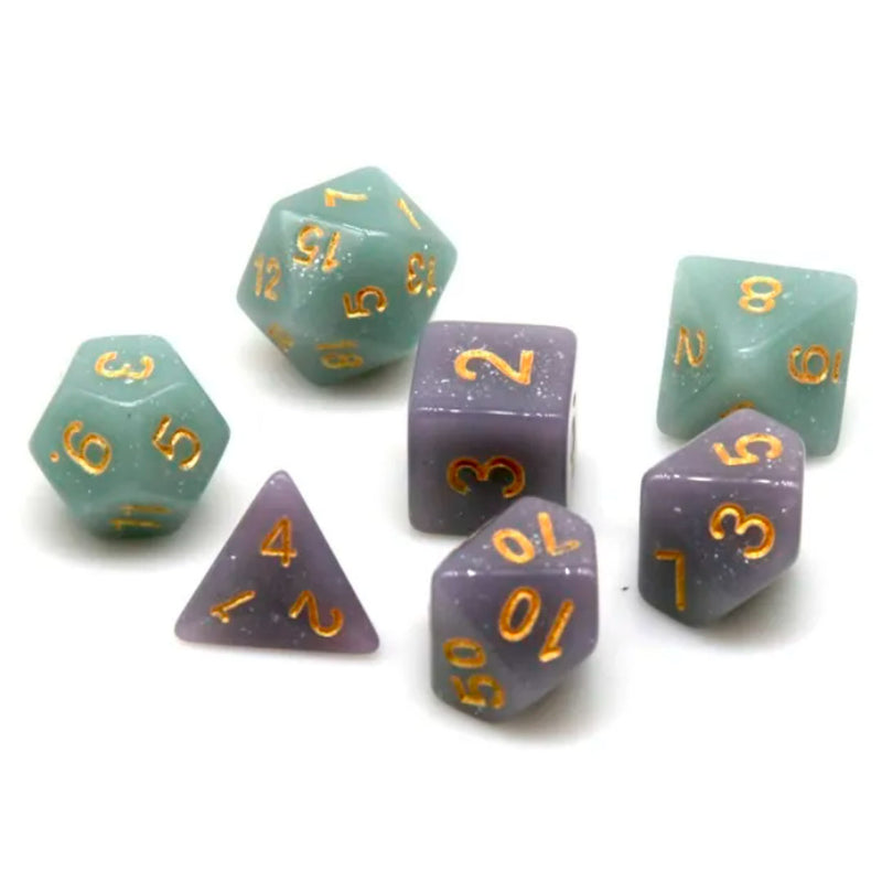 Shapeshifter - Colour Change Dice Set + Dice Bag
