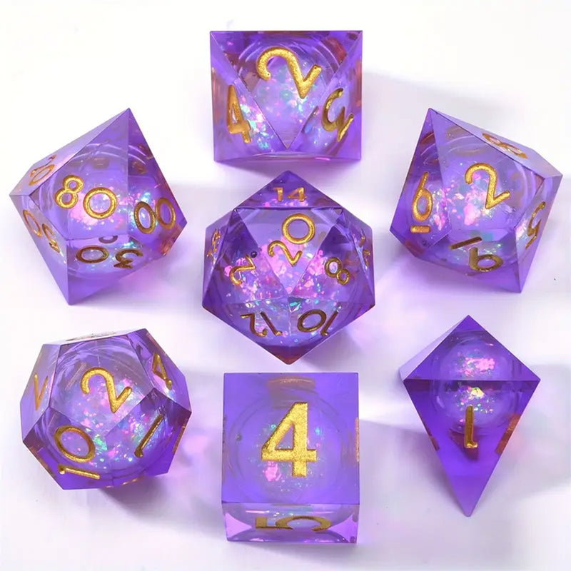 Infinity's Edge - Liquid Core Dice Set