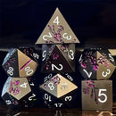 Nightshade - 7 Piece Metal Polyhedral Dice Set