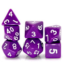 Mulberry Dice - 7 Piece Polyhedral Dice Set + Dice Bag