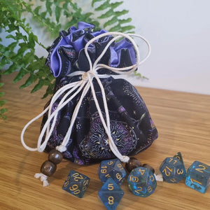 Witchy Dice Bag (Handmade Dice Bag)