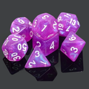Mystic Oracle - 7 Piece Polyhedral Dice Set + Dice Bag