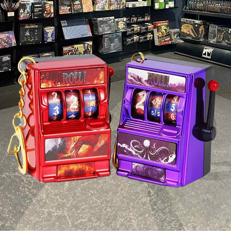 Slot Machine Dice Set - Dragon and Mindflayer
