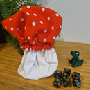 Mushroom Dice Bag (Handmade Dice Bag)