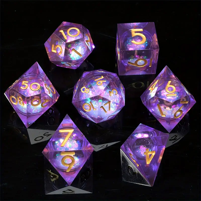 Infinity's Edge - Liquid Core Dice Set