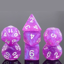 Mystic Oracle - 7 Piece Polyhedral Dice Set + Dice Bag