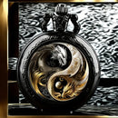 Gold Dragon Pocket Watch