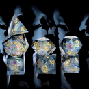 Solstice - Handcrafted Sharp Edge Dice Set & Dice Case