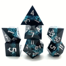 Tectonic Edge - Handcrafted Sharp Edge Dice Set & Dice Case