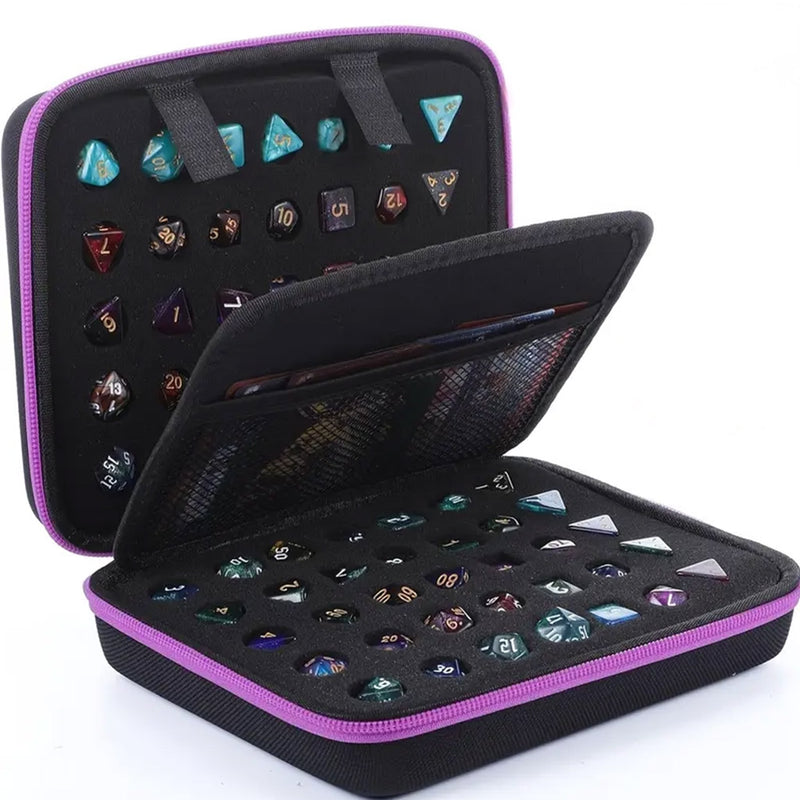 Dice Storage Case (holds 10 sets of Dice) - Purple
