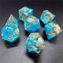 Tropicana - Sharp Edge Dice Set & Dice Case