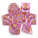 Loretta - Liquid Core Sharp Edge Dice Set