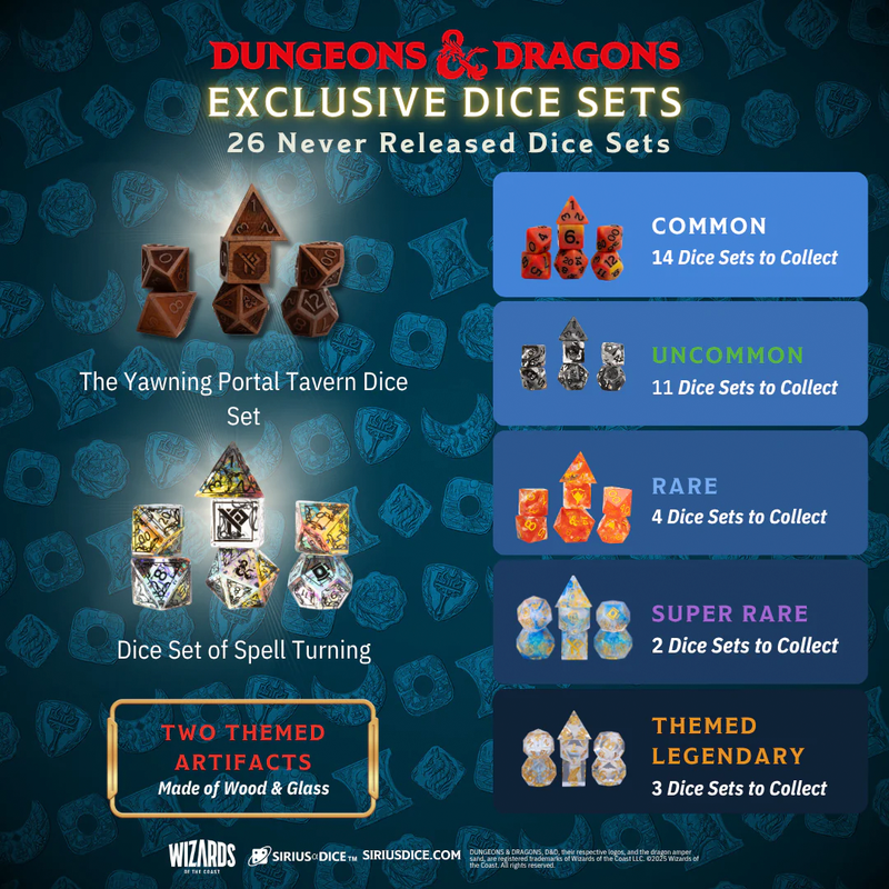 Dungeons & Dragons The Yawning Portal Pack | Sirius Dice