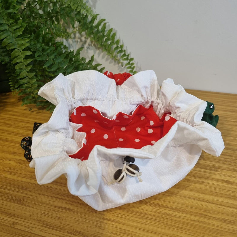 Mushroom Dice Bag (Handmade Dice Bag)