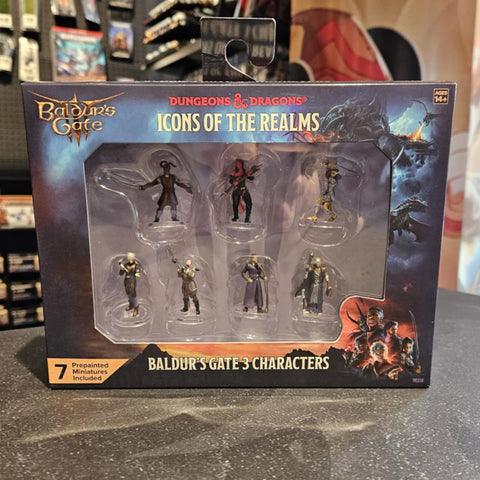 Baldur's Gate 3 – Character Boxed Set: D&D Icons of the Realms Miniature Set