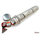 Chessex Lab Dice - Gemini Red-Steel/White 8 Piece Polyhedral Dice Set (CHX 30066)