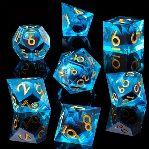 Dragon's Gaze - Sharpedge Dice Set and Dice Case