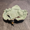 Mini Druid Dice Bag | Leaf Flap Drawstring Pouch (Handmade Dice Bag) Style 1