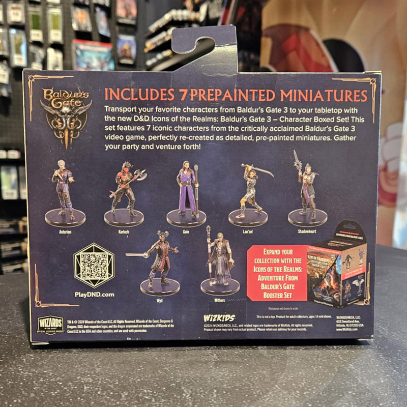 Baldur's Gate 3 – Character Boxed Set: D&D Icons of the Realms Miniature Set