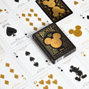 Mickey Mouse inspired Black and Gold Playing Cards by Bicycle