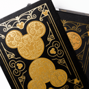 Mickey Mouse inspired Black and Gold Playing Cards by Bicycle