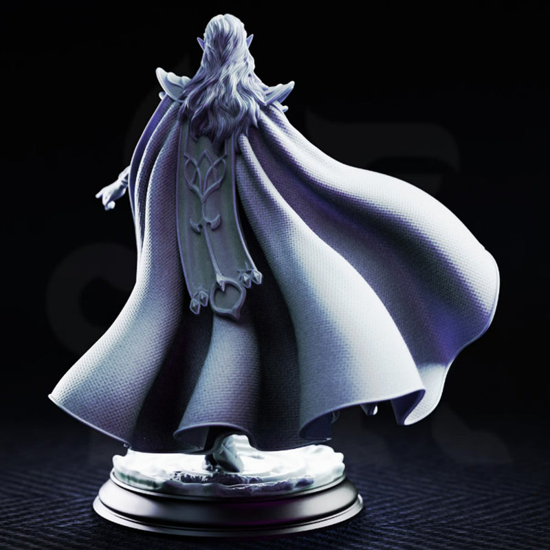 Glynaria, Elf Sorceress | BeaMini Print to Order Miniatures