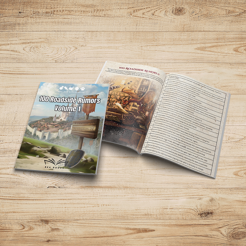100 Roadside Rumors Volume 1 - Fantasy RPG Adventure Ideas