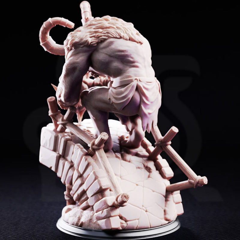 Bridge Troll - Little John | BeaMini Print to Order Miniatures