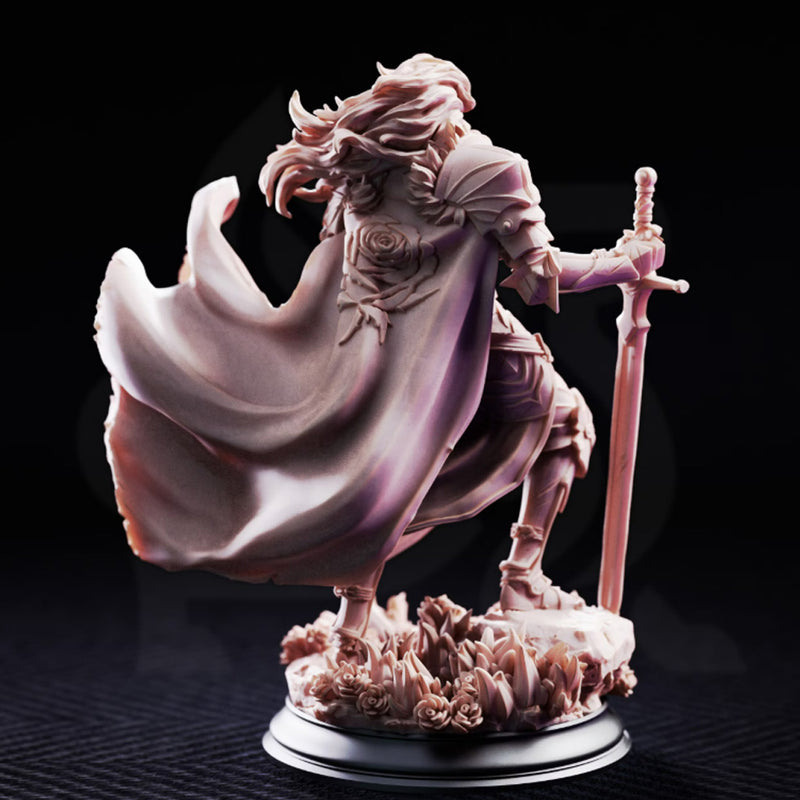 Prince Charming, Human Paladin | BeaMini Print to Order Miniatures