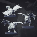 Dragon Hatchlings | BeaMini Unpainted RPG Miniatures