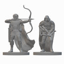 Human Rangers (wave 3) | BeaMini Unpainted RPG Miniatures