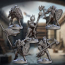 Temple Guards | BeaMini Print to Order Miniatures