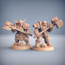 Dwarven Guards | BeaMini Print to Order Miniatures