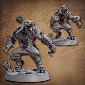 Setrek Kobold E | BeaMini Print to Order Miniatures