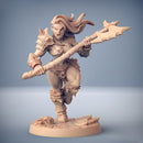 Orc Female Barbarian B | BeaMini Print to Order Miniatures