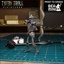 Skeleton Archer | BeaMini Print to Order Miniatures