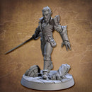 Drake Riftwalker, Human Rogue | BeaMini Print to Order Miniatures