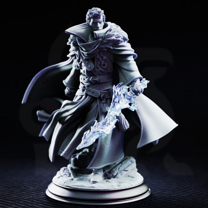 Bartholomew, Human Sorcerer | BeaMini Print to Order Miniatures