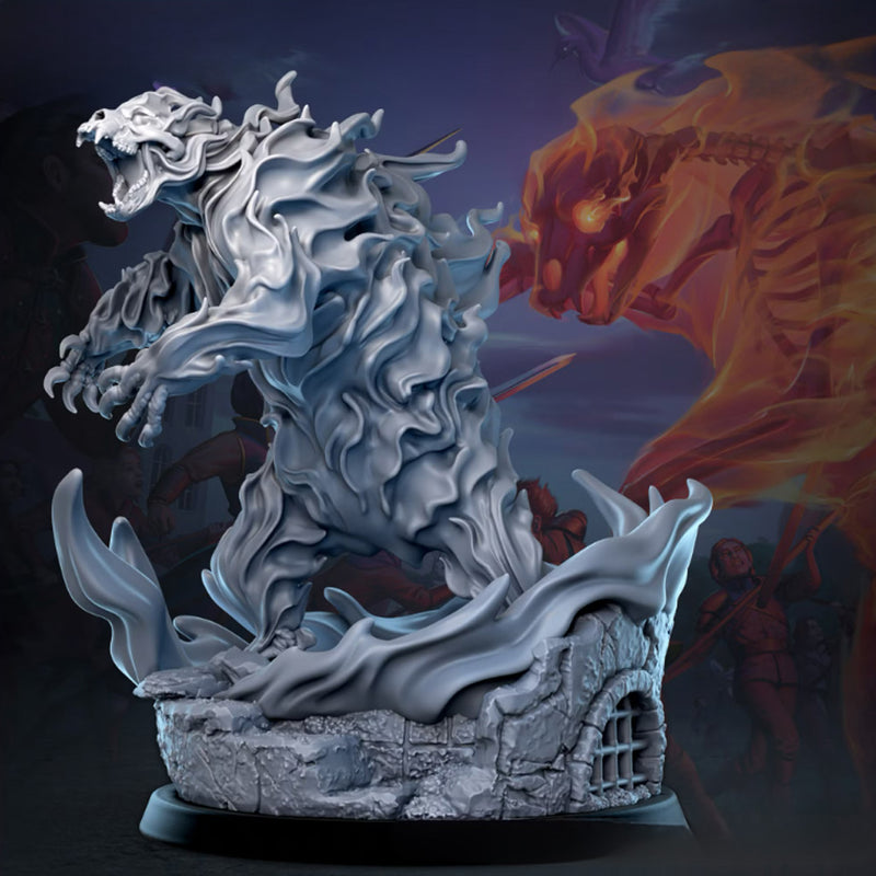 The Beast of Arnevoux | BeaMini Print to Order Miniatures