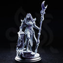 Kadna Glydrin, Elf Druid | BeaMini Print to Order Miniatures