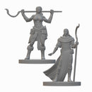 Human Druids (wave 2) | BeaMini Unpainted RPG Miniatures