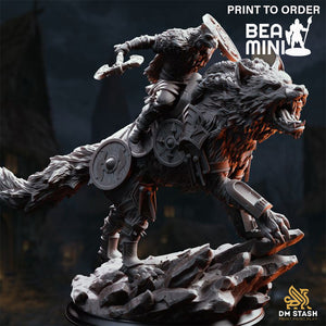 Haarn & Skjolnir | BeaMini Print to Order Miniatures