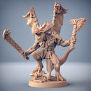 Xol'Toa - Lizardfolk Chieftain | BeaMini Print to Order Miniatures