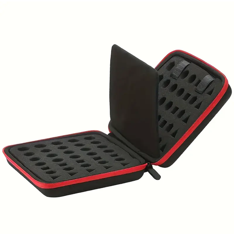 Dice Storage Case (holds 10 sets of Dice) - Red