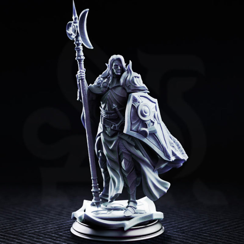 Ardent Silathin, Drow Knight | BeaMini Print to Order Miniatures