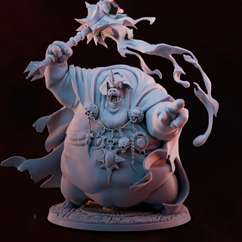 Swine King | BeaMini Print to Order Miniatures