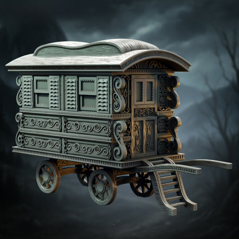 Wagon | BeaMini Print to Order Miniatures