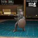 Undead Warrior | BeaMini Print to Order Miniatures