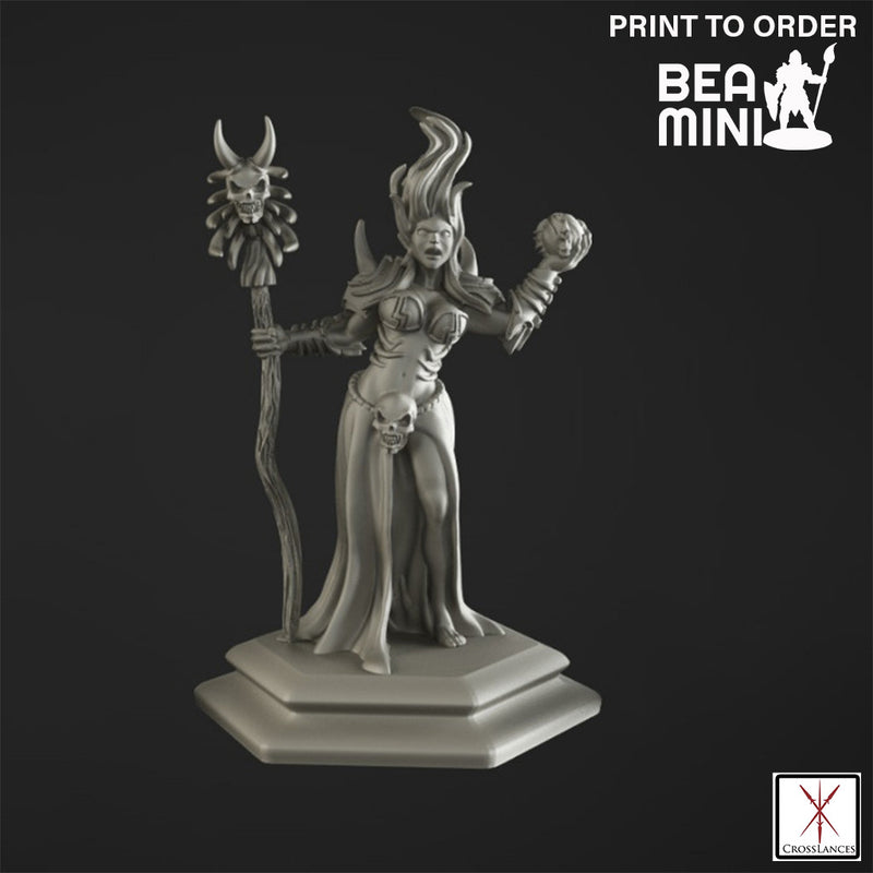 Necromancer | BeaMini Print to Order Miniatures